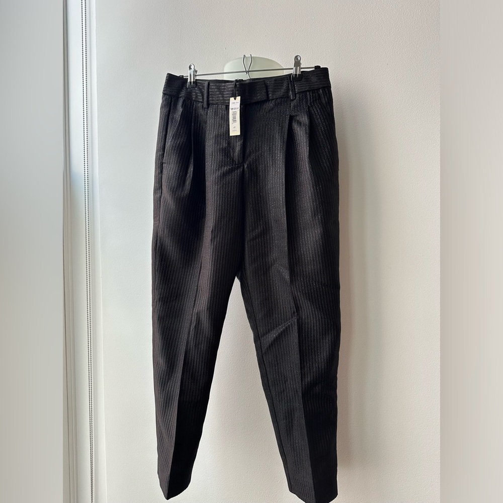Banana Republic shimmer black pant